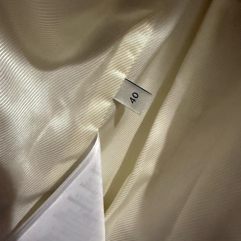 Gucci blazer 3/4 length sleeve pristine new condition size 40 sikver GG tan - Picture 5 of 15